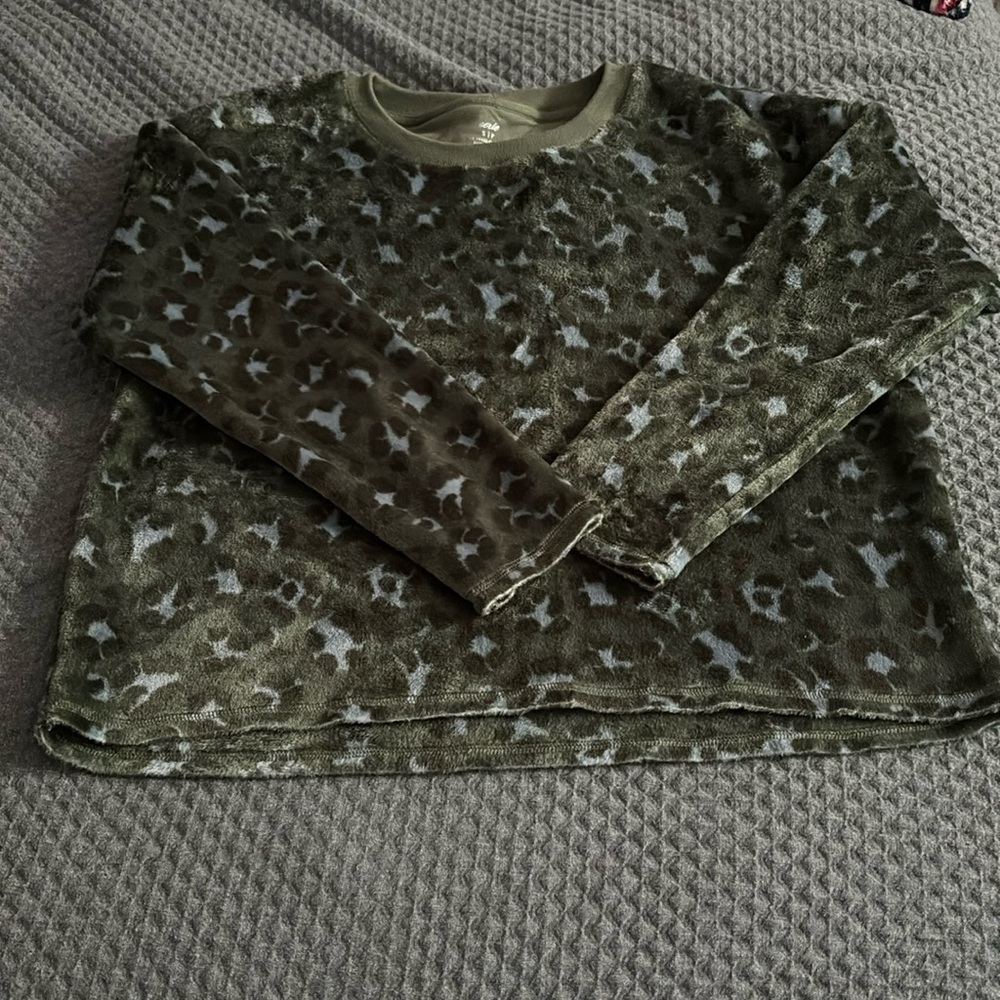 Aerie Leopard Print Lounge/Pj set